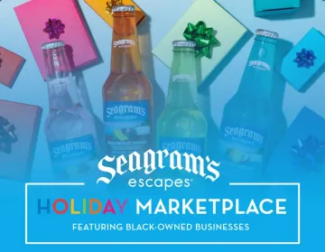 Cover photo for the 'Seagram's Escapes Holiday Marketplace' project